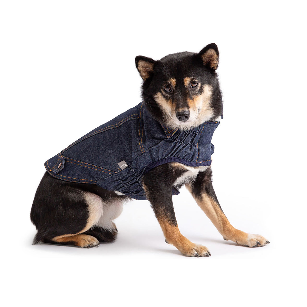 Elasto-Fit Denim Dog Jacket - 8 SIZES -