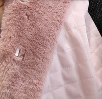 Thumbnail for Sharon Tatem - Faux Fur Coat - Elegant Fluffy Thick Warm Artificial Fur Coat - 8 COLORS -