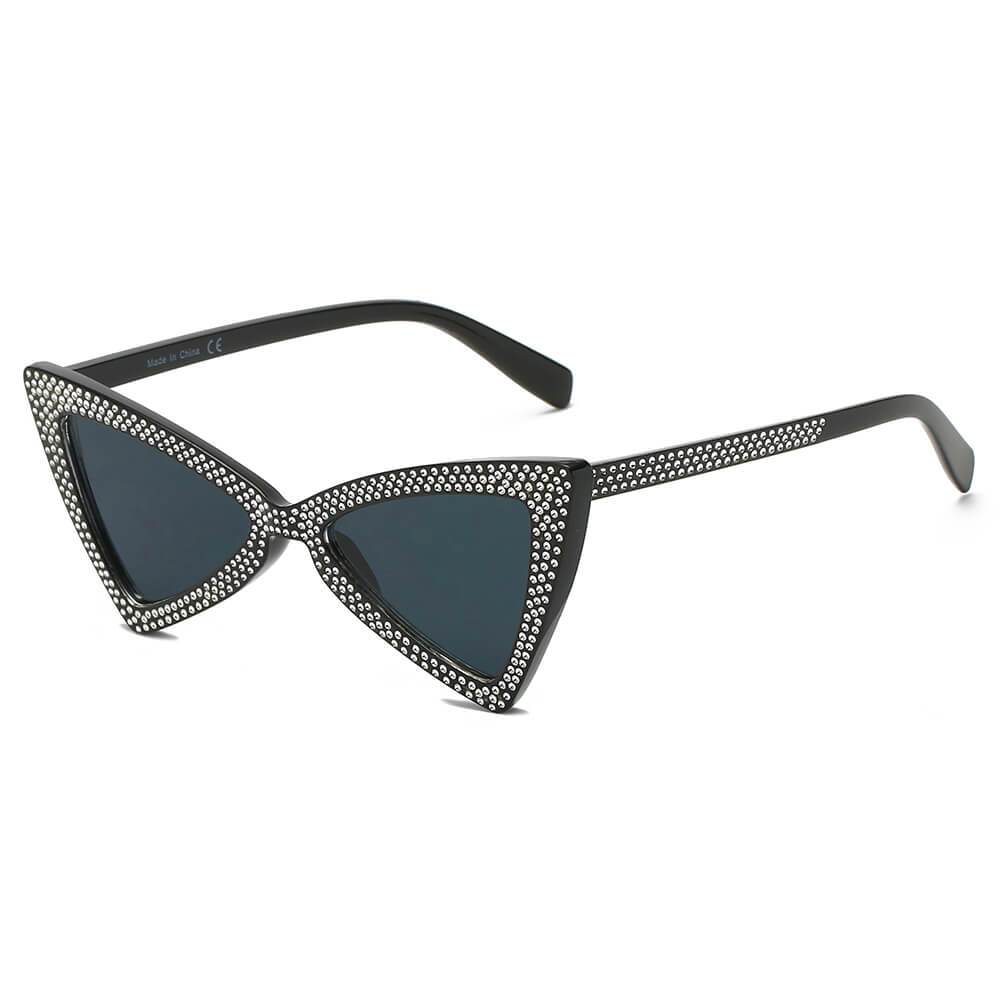 Canberra | S1078 - Women Retro Vintage Extreme Cat Eye Sunglasses - 4 COLORS -