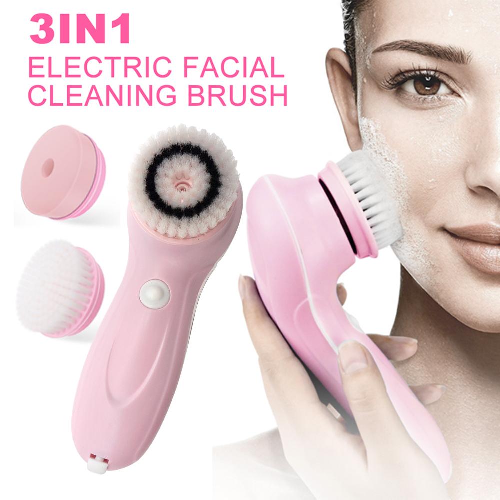 Savoy - 3-In-1 Electric Facial Cleansing Brush - 1 COLOR -