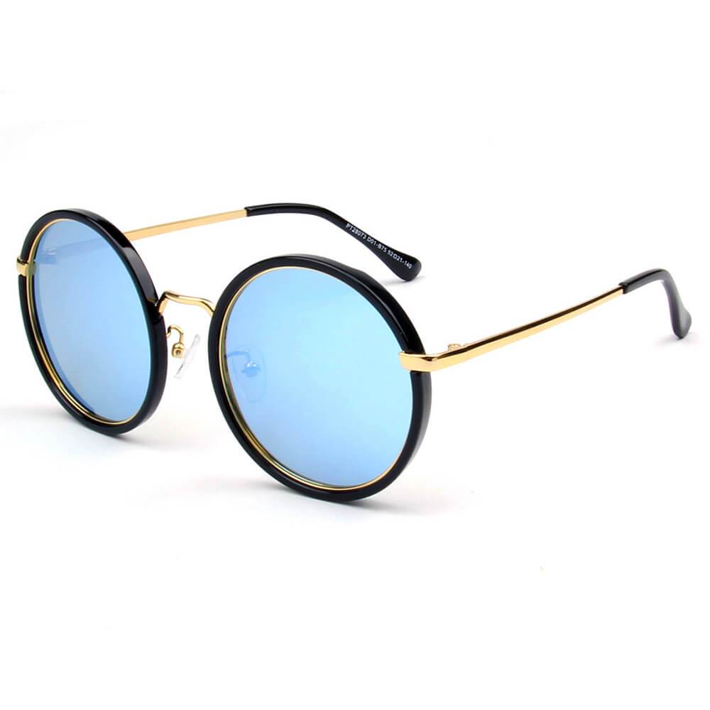 BMO | Women Round Polarized Fashion Sunglasses Circle - 5 COLORS -