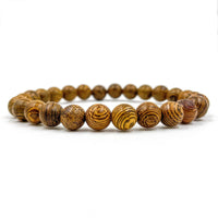 Thumbnail for Union - Zebrawood Mala Beaded Bracelet -