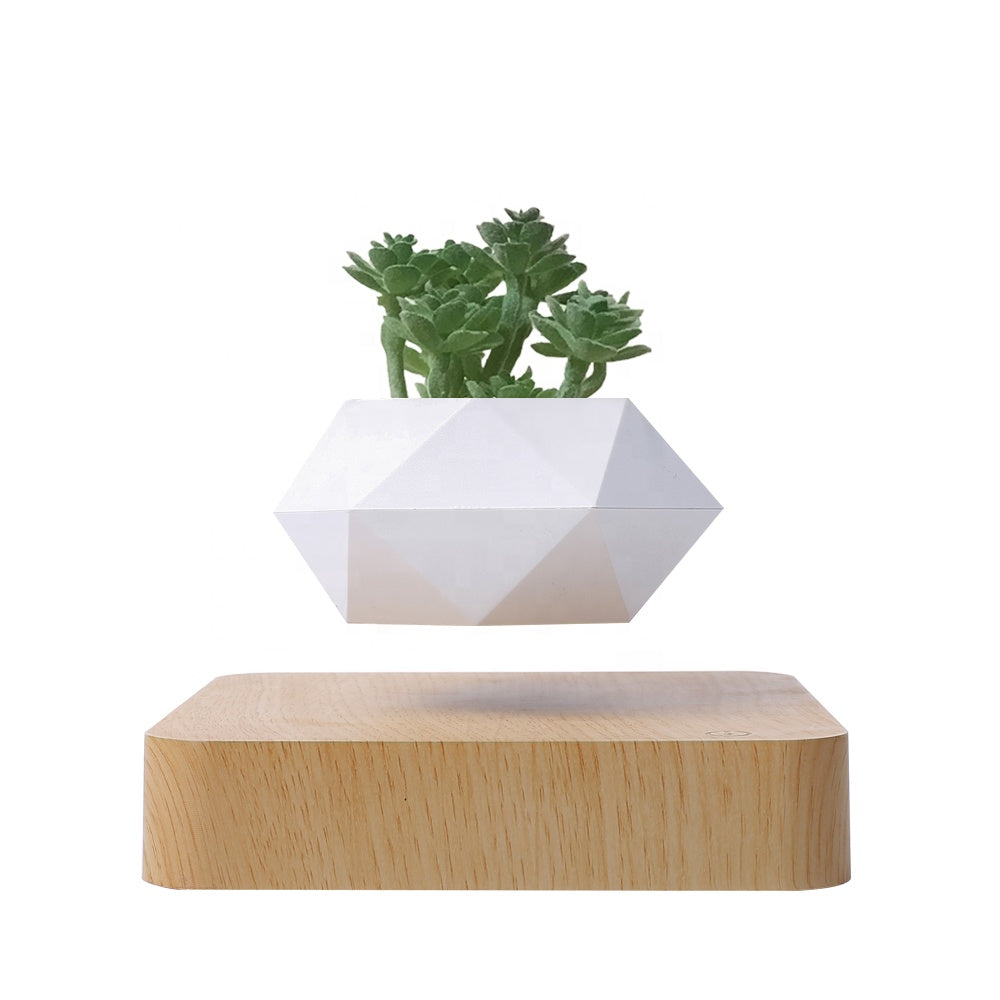 HCNT  New Design Magnetic Floating Levitating Flower Pot Plant Pot Bonsai - [13 DAY DELIVERY] -