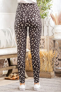 Thumbnail for Heimish Full Size Leopard High Waist Leggings - T - 1 COLOR -