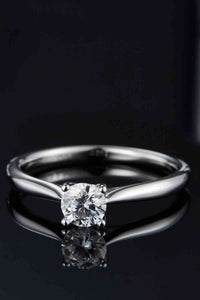 Thumbnail for Moissanite 925 Sterling Silver Solitaire Ring