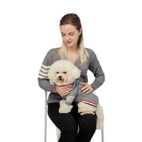 Thumbnail for Human Sweater and matching Dog Clothing - Four-Legged Overalls - Too Cool! - Human & Pet Sweaters Sold Seperately [10-15 DAY DELIVERY - 1 COLOR -