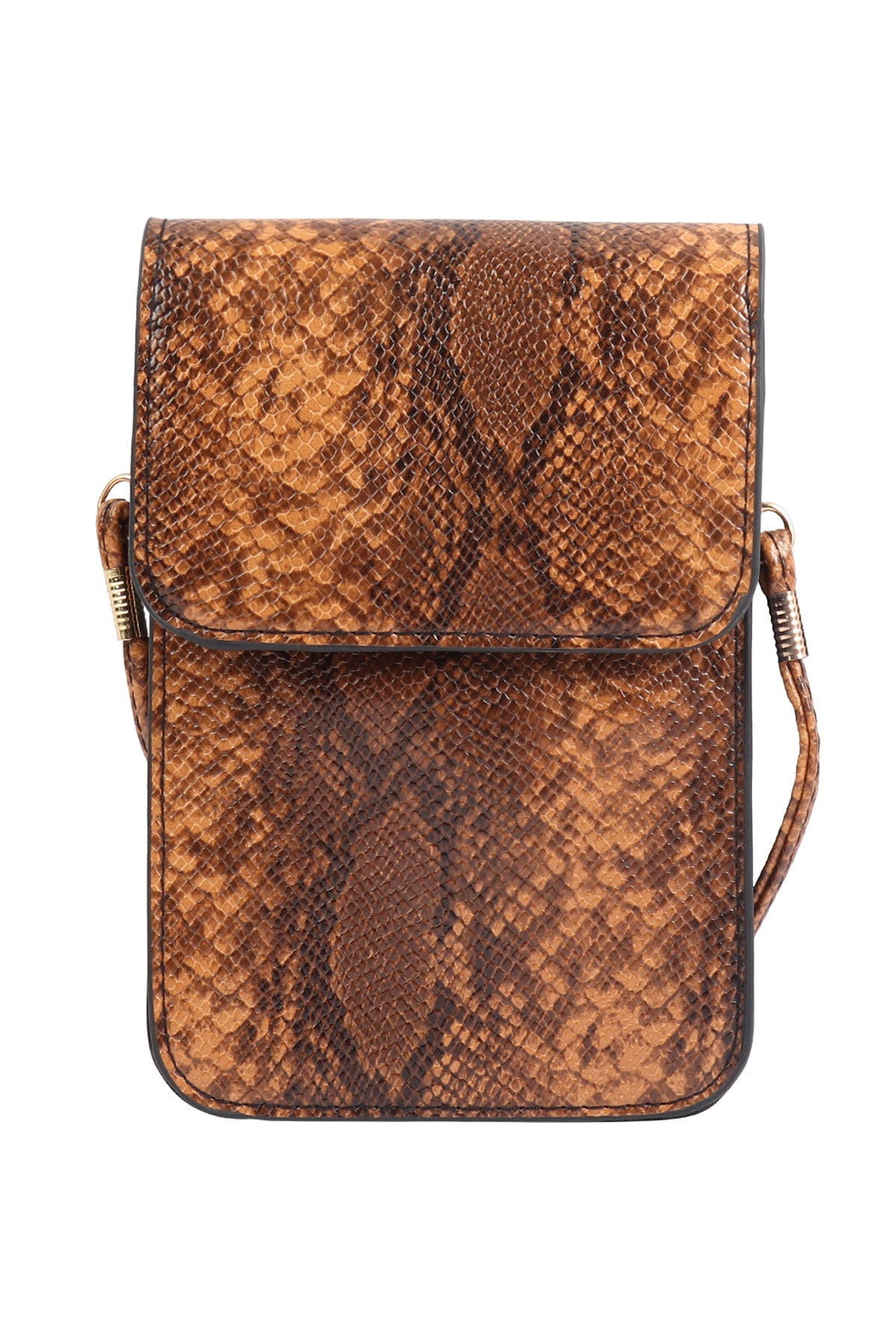 Snake Skin Cellphone Crossbody With Clear Window - NIICE! - 3 COLORS -