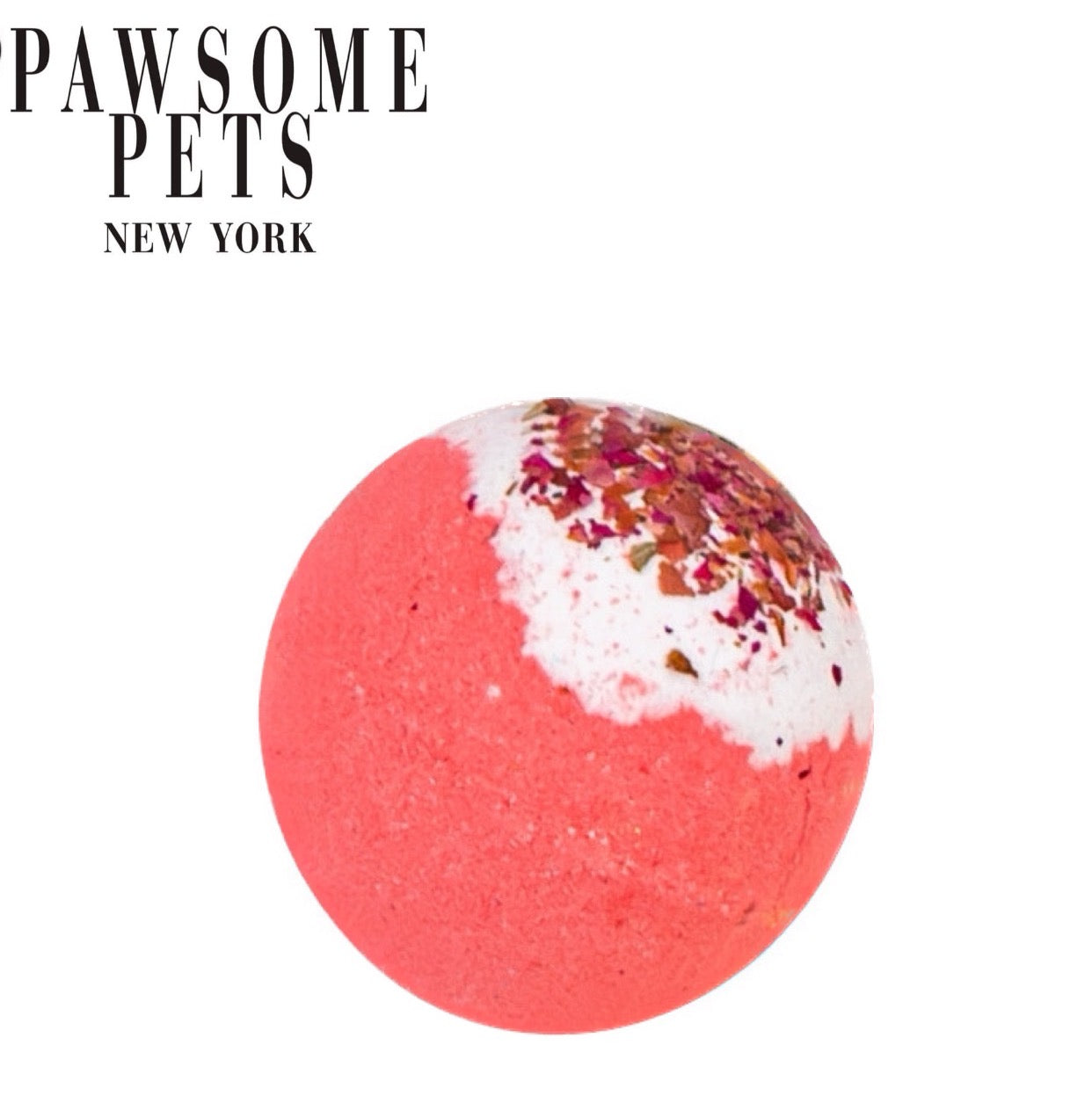 Bath Bombs for Dogs - Dry Rose -