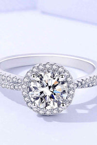 Thumbnail for 1 Carat Moissanite Round Shape Ring