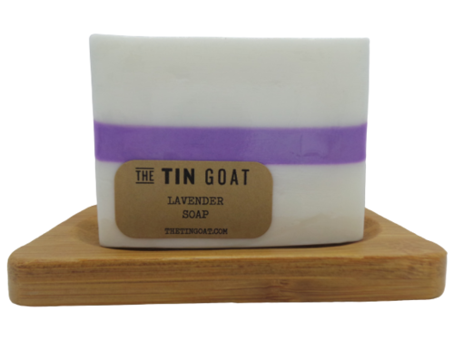 Tin Goat - Lavender and Goat's Milk Soap -