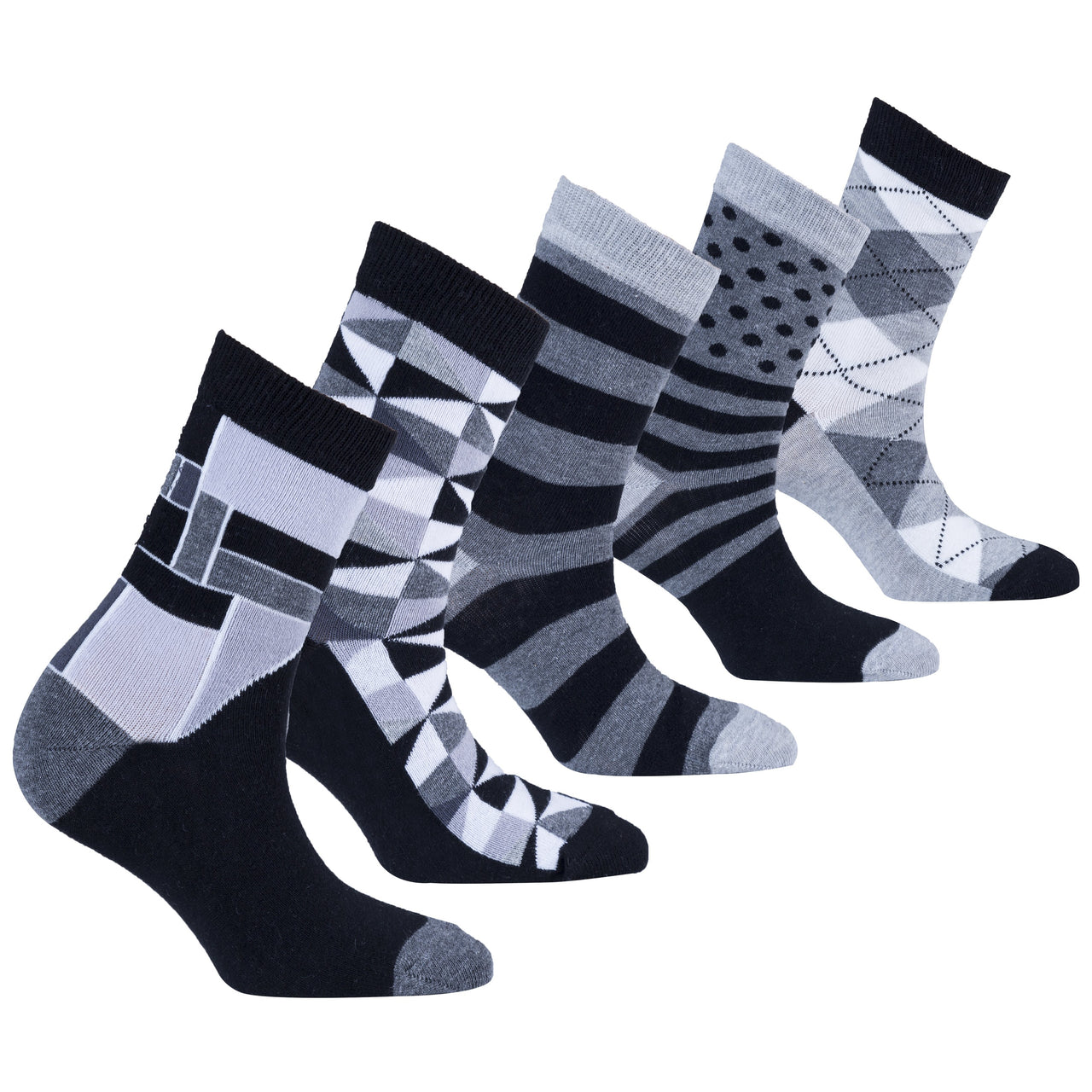 Kids Popular Mix Set Socks - 5 PACK -