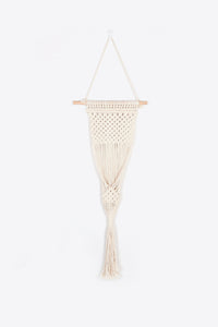 Thumbnail for Macrame Basket Wall Hanging - 27.5