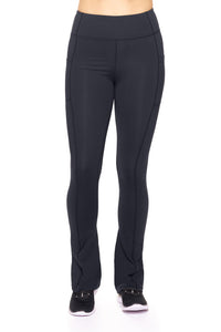 Thumbnail for Women’s High-Waist Flare Legging W/Cell Pockets - 2 COLORS