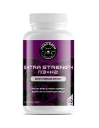 Thumbnail for Vitamin D3 + K2 for Extra Strength - 60 Capsules