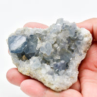 Thumbnail for Whyte Quartz - Grade a Celestite Druzy Clusters - 7 WEIGHTS -