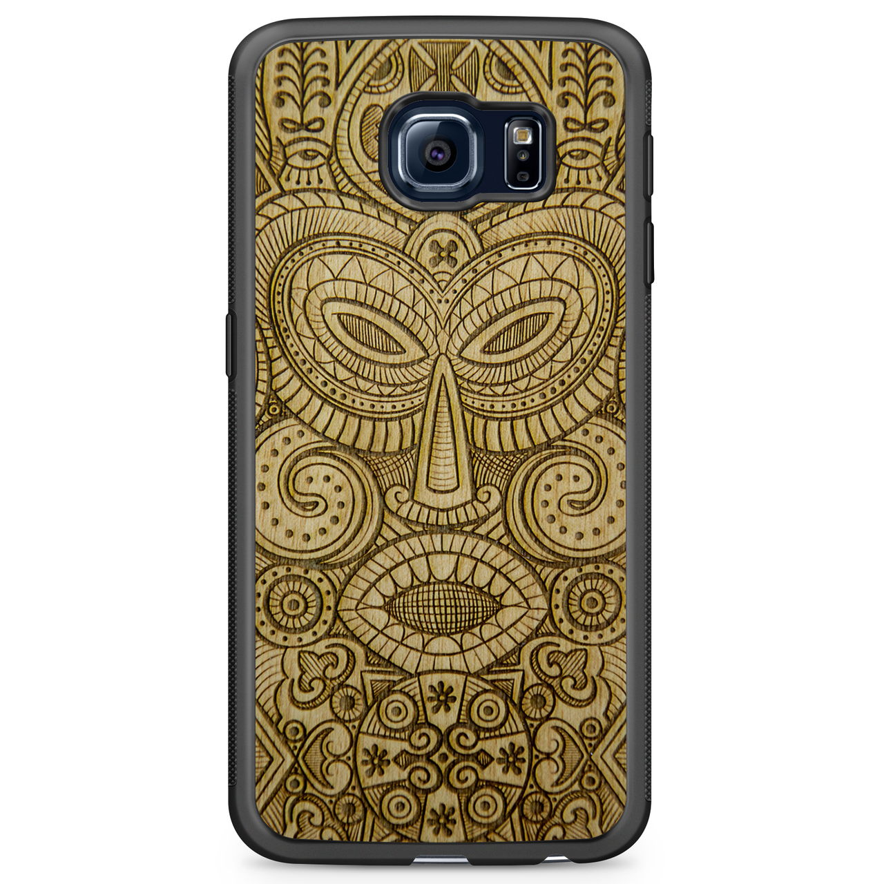 MMORE - Tribal Mask - Wooden phone case - FITS 56 PHONES - FIND YOURS! -