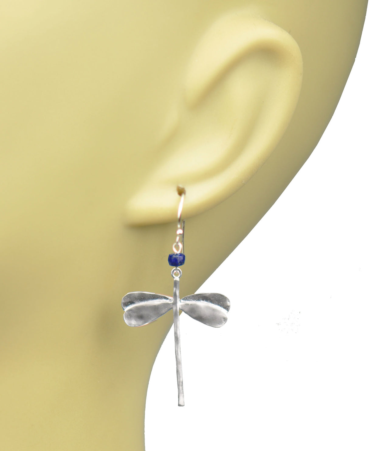 Gena Myint - Dragonfly Lapis Lazuli Earrings -