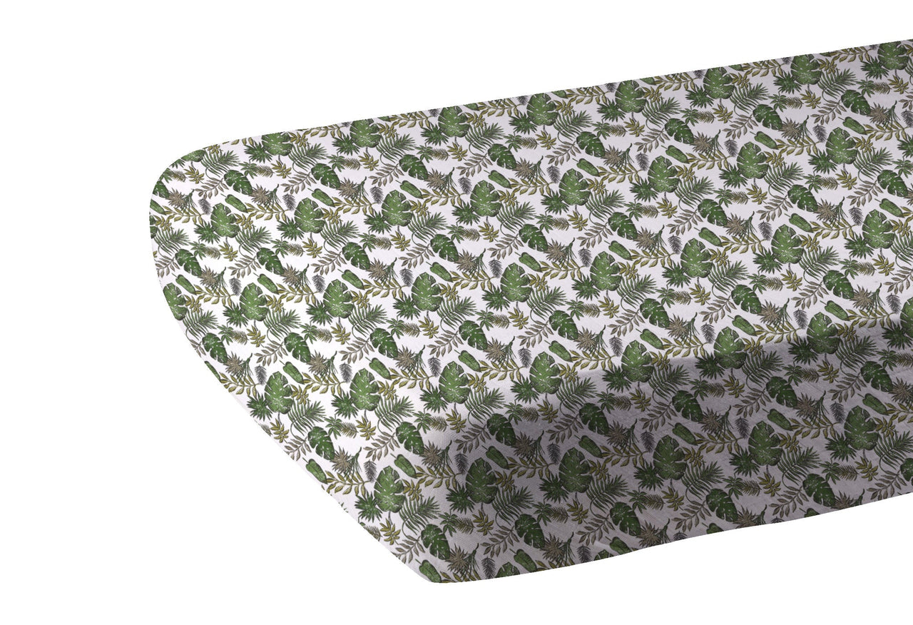 Newcastle - Jurassic Forest Cotton Muslin Crib Sheet -