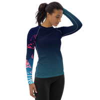 Thumbnail for FYC - Women's Victory Sleeve Performance Rash Guard UPF 40+ - 1 COLOR -