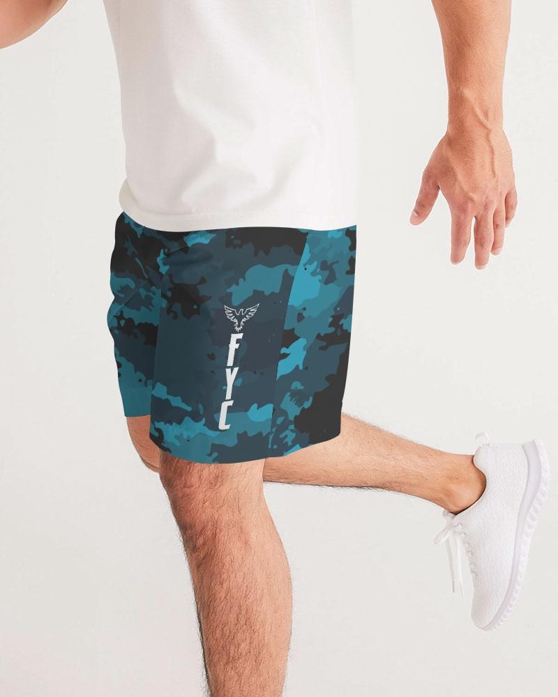 FYC - Coast Camo Ocean Lightweight Windbreaker Jogger Shorts -