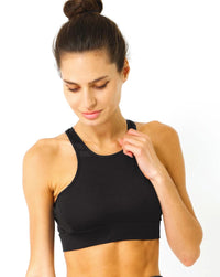 Thumbnail for Savoy - Ashton Sports Bra - Black - 1 COLOR -