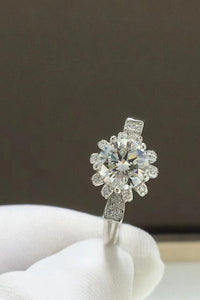 Thumbnail for 1 Carat Moissanite 925 Sterling Silver Ring