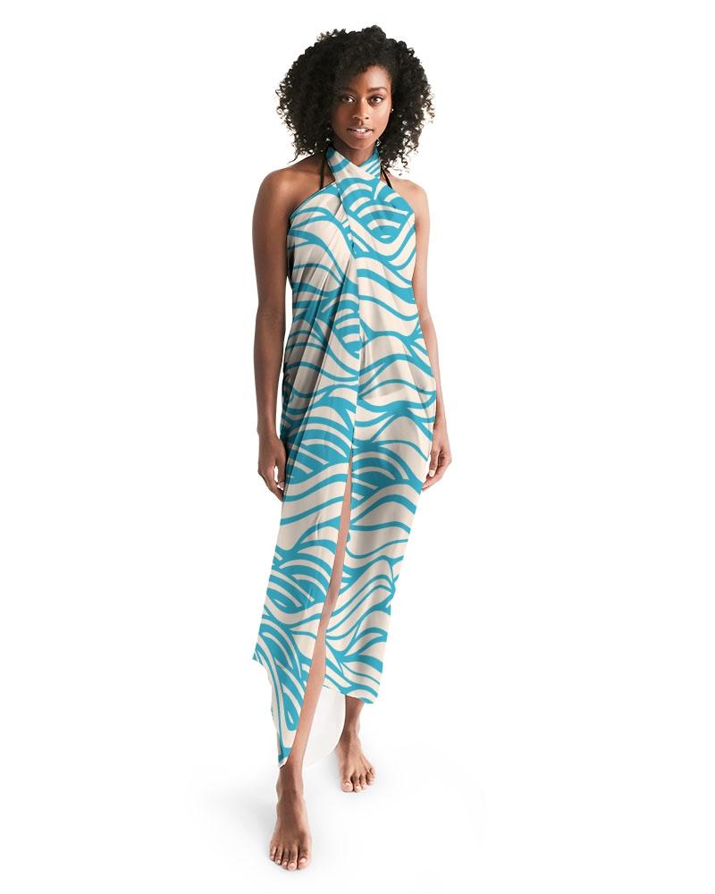 FYC - Women's Find Your Coast Lightweight & Elegant Wave Places Swim Cover Up - 1 COLOR -