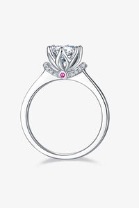 Thumbnail for 1 Carat Moissanite 925 Sterling Silver Ring