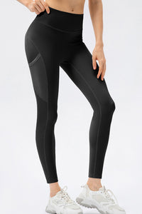 Thumbnail for High Waist Slim Fit Long Sports Pants - T - 4 COLORS -