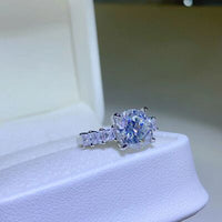 Thumbnail for 3 Carat Moissanite 925 Sterling Silver Ring