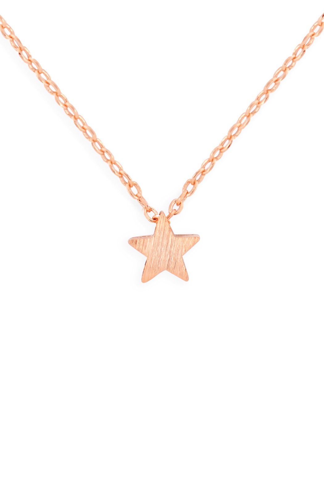 Riah Fashion - Star Pendant Necklace - 3 FINISHES -