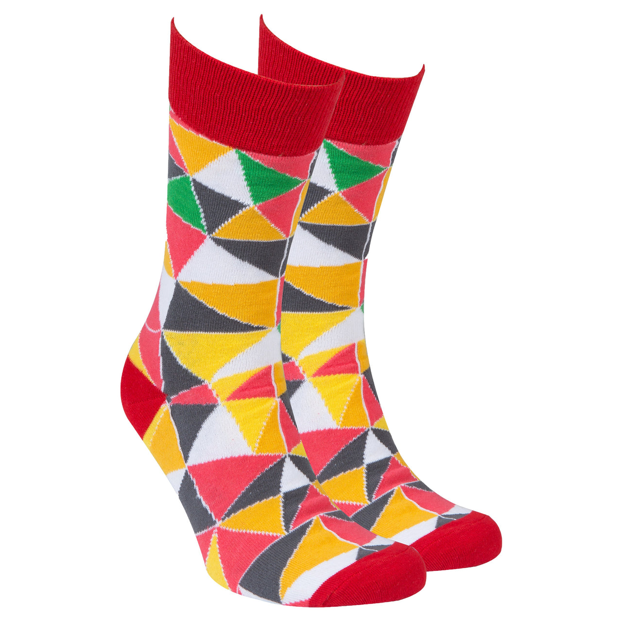 Men's Flame Triangle Socks - 1 COLOR -