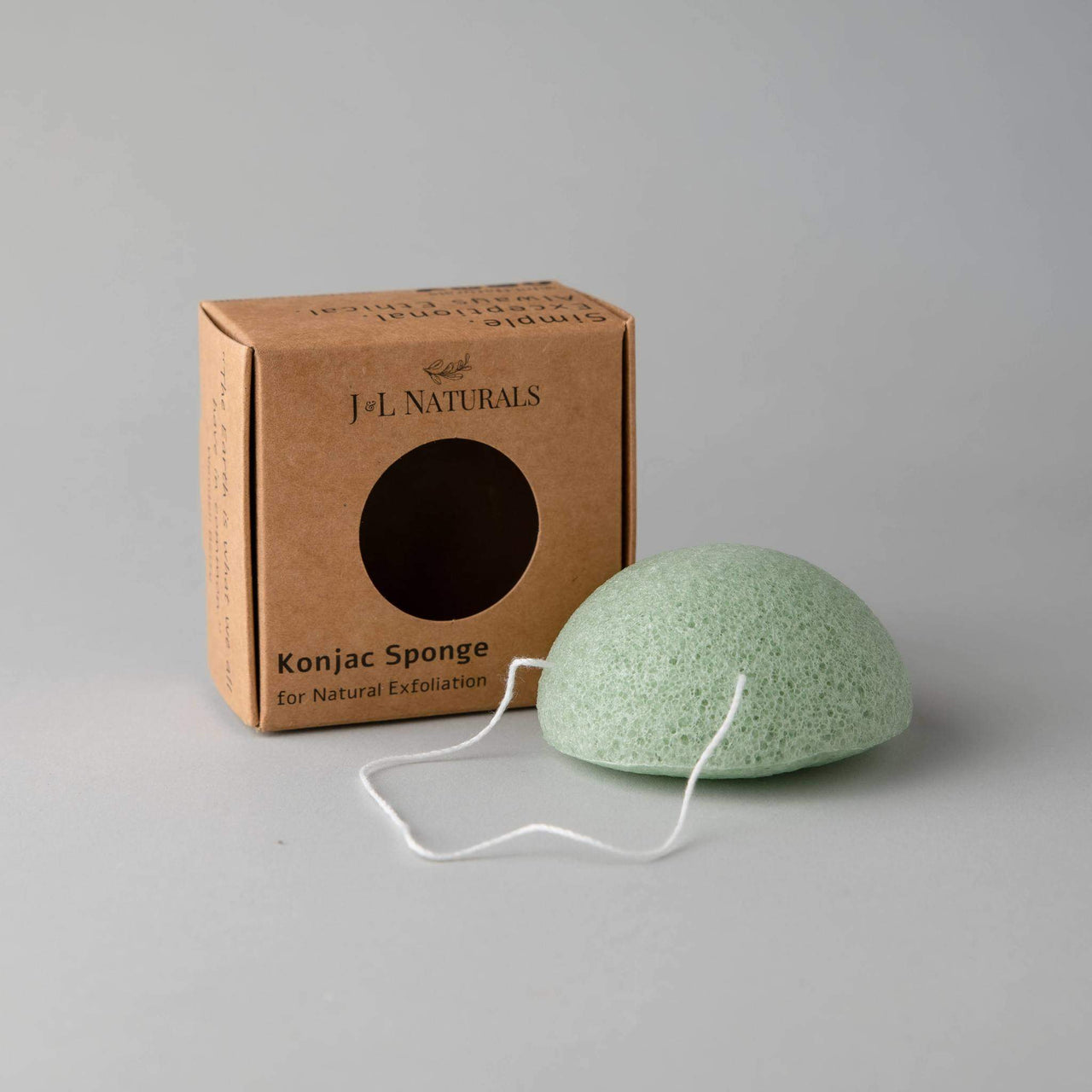 J & L Naturals - Konjac Sponge - 6 TYPES / COLORS -