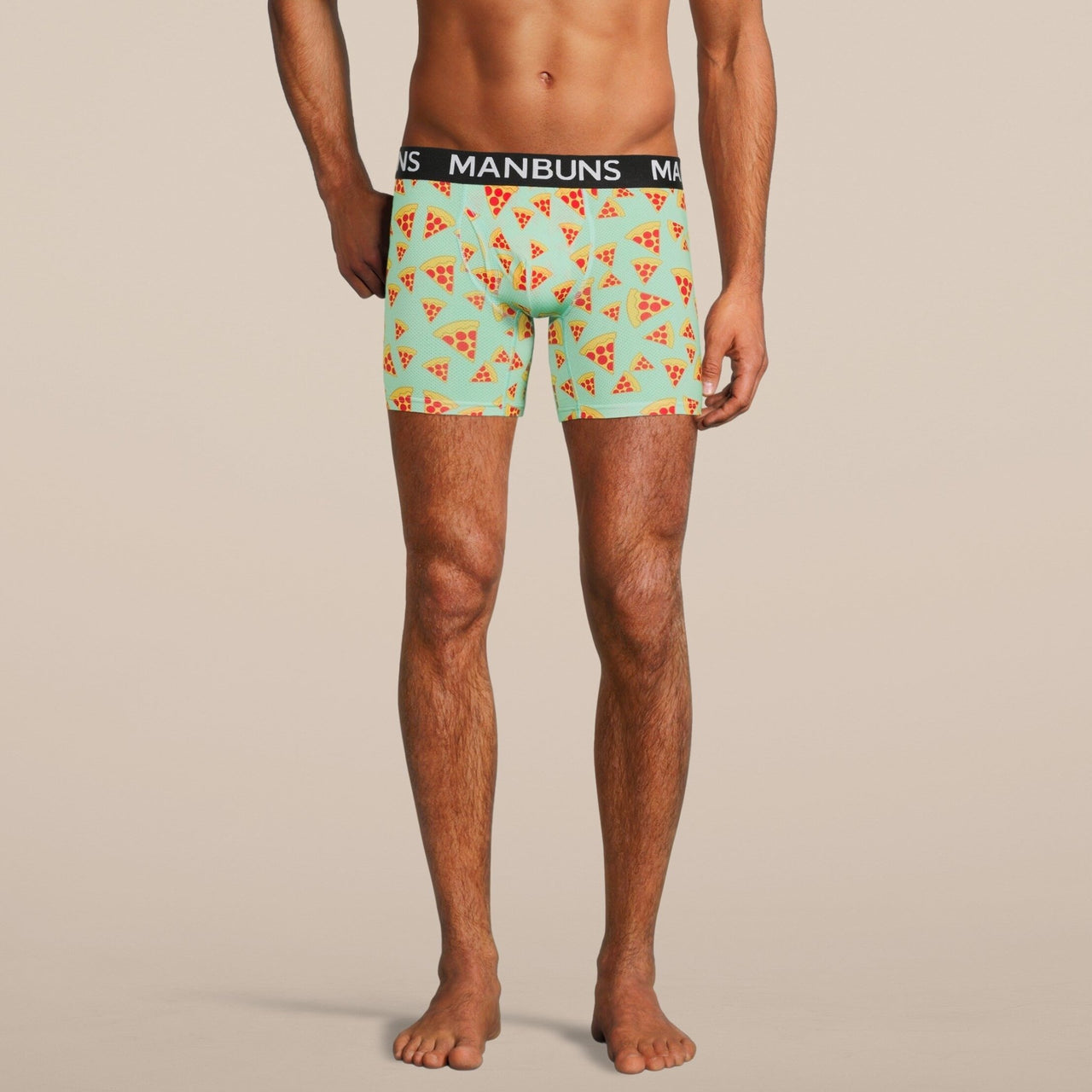 Men's Pizza Boxer Brief Underwear -