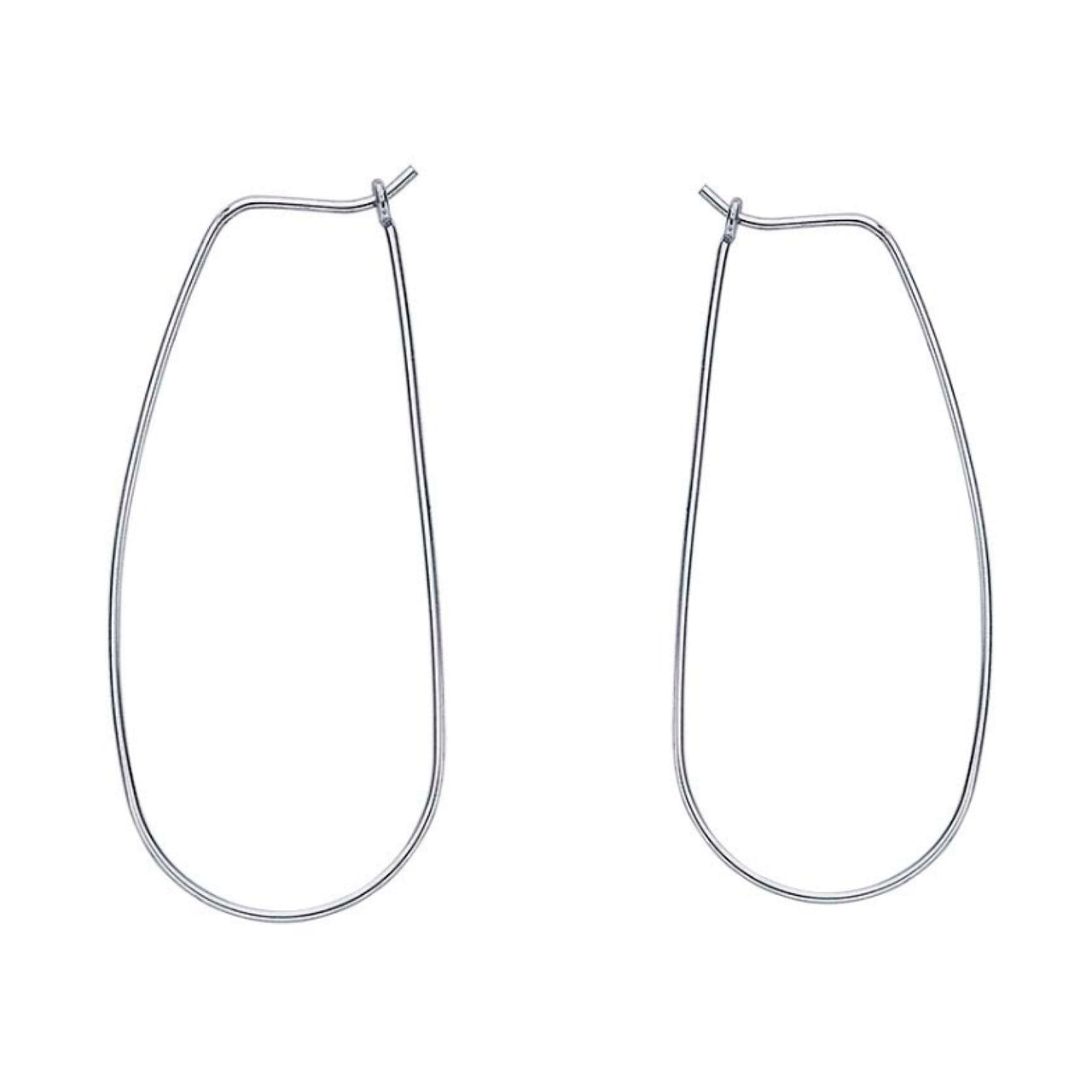 {dani keith designs} - Oblongs - Classic Hoop Earrings -