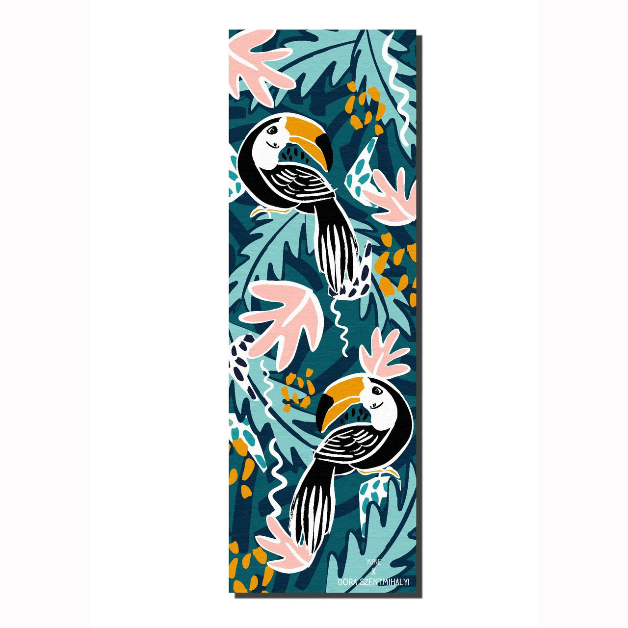 Ascend Yoga Mat Dora Szentmihalyi Toucan Mat -