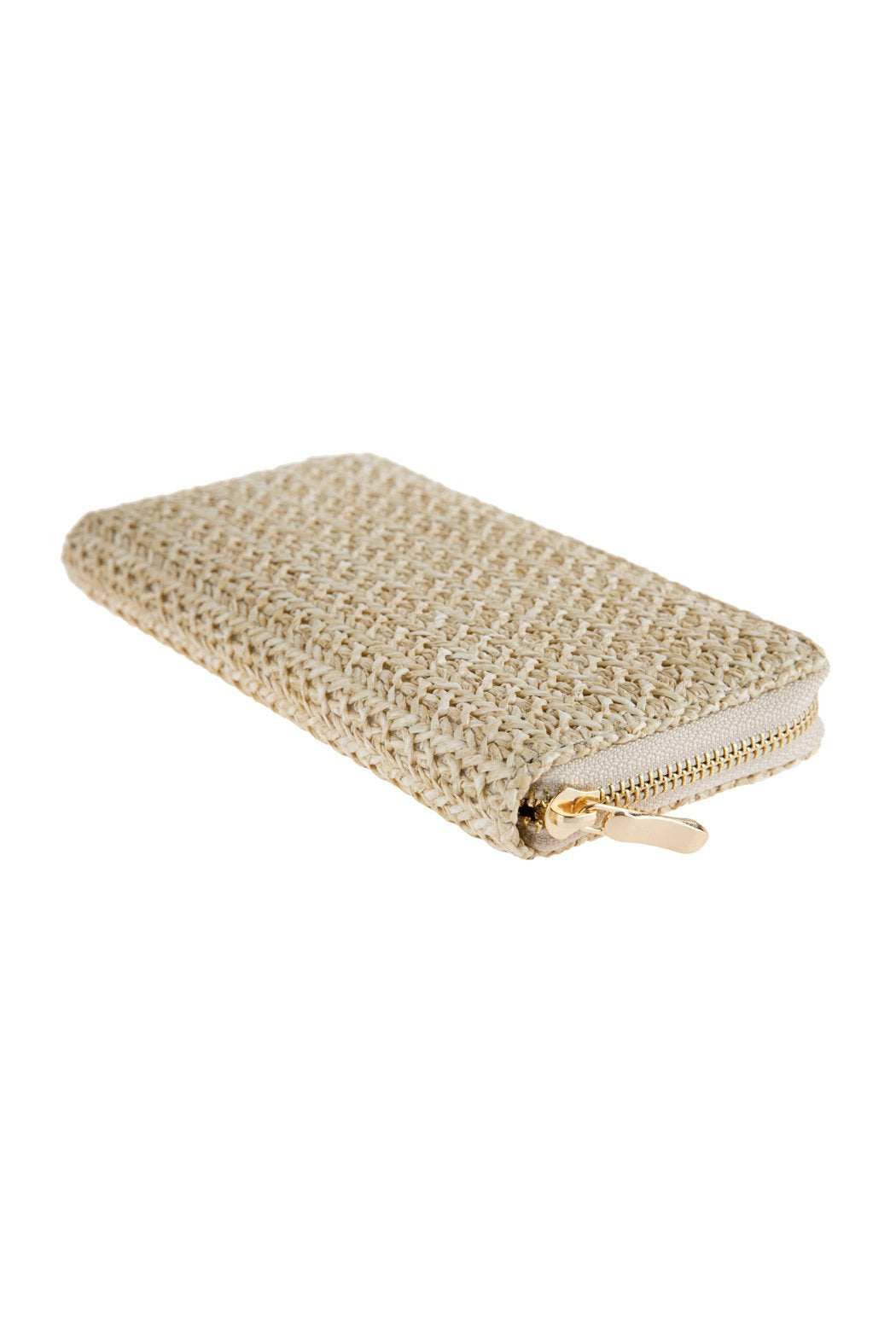 Crocheted Single Zipper Wallet - 6 COLORS -