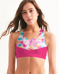 Thumbnail for Chaluisant - Tie-Dye-For Women's Seamless Sports Bra -