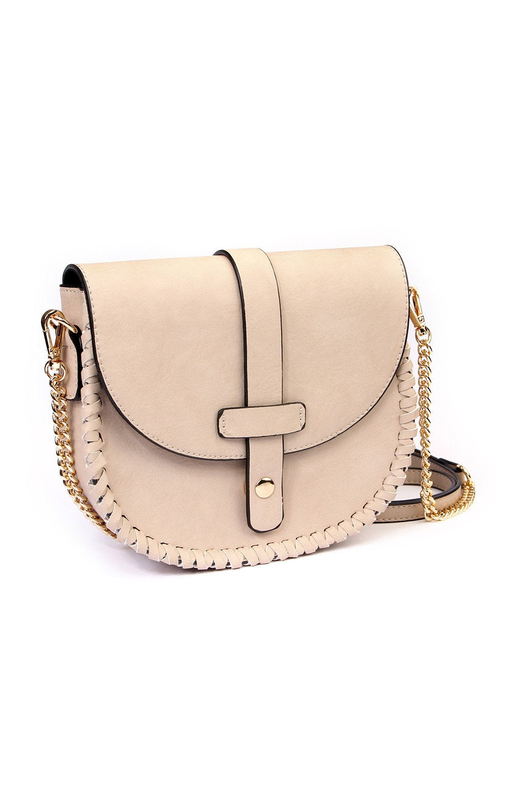 Riah Fashion - Faux Leather Crossbody Bag - 5 COLORS -