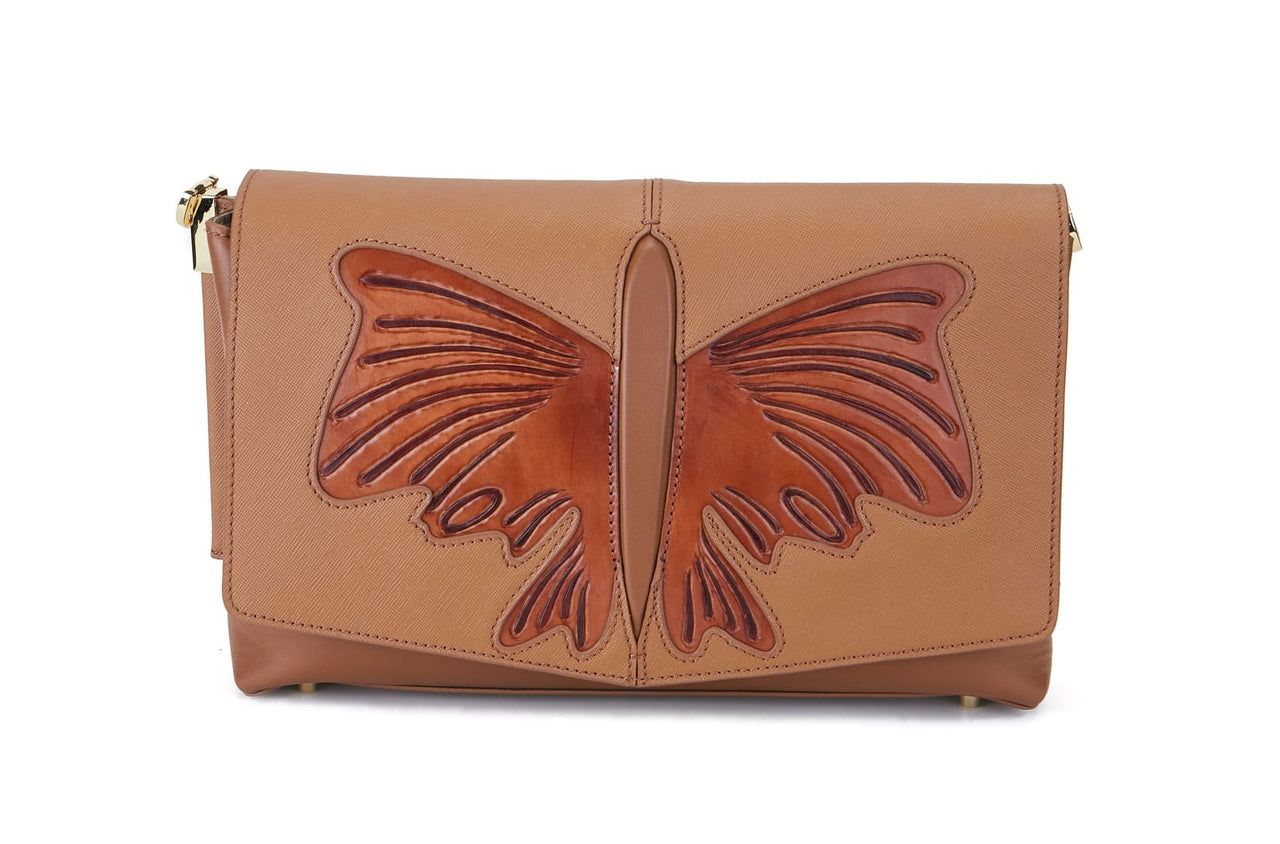 Bellorita - Butterfly Brown Crossbody - 1 COLOR -