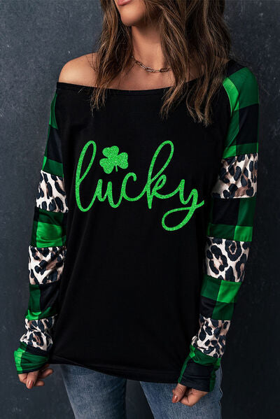 LUCKY Plaid Long Sleeve T-Shirt - T - 1 COLOR -