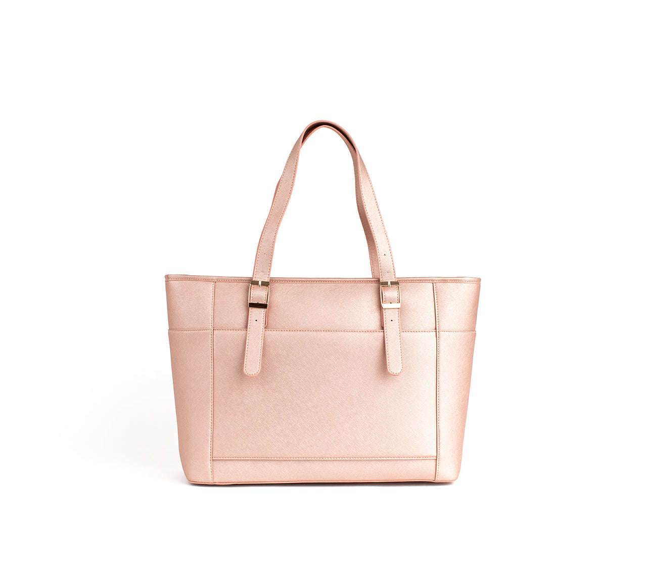 GUNAS NEW YORK - Miley - Light Pink Vegan Leather Laptop Bag - 1 COLOR -