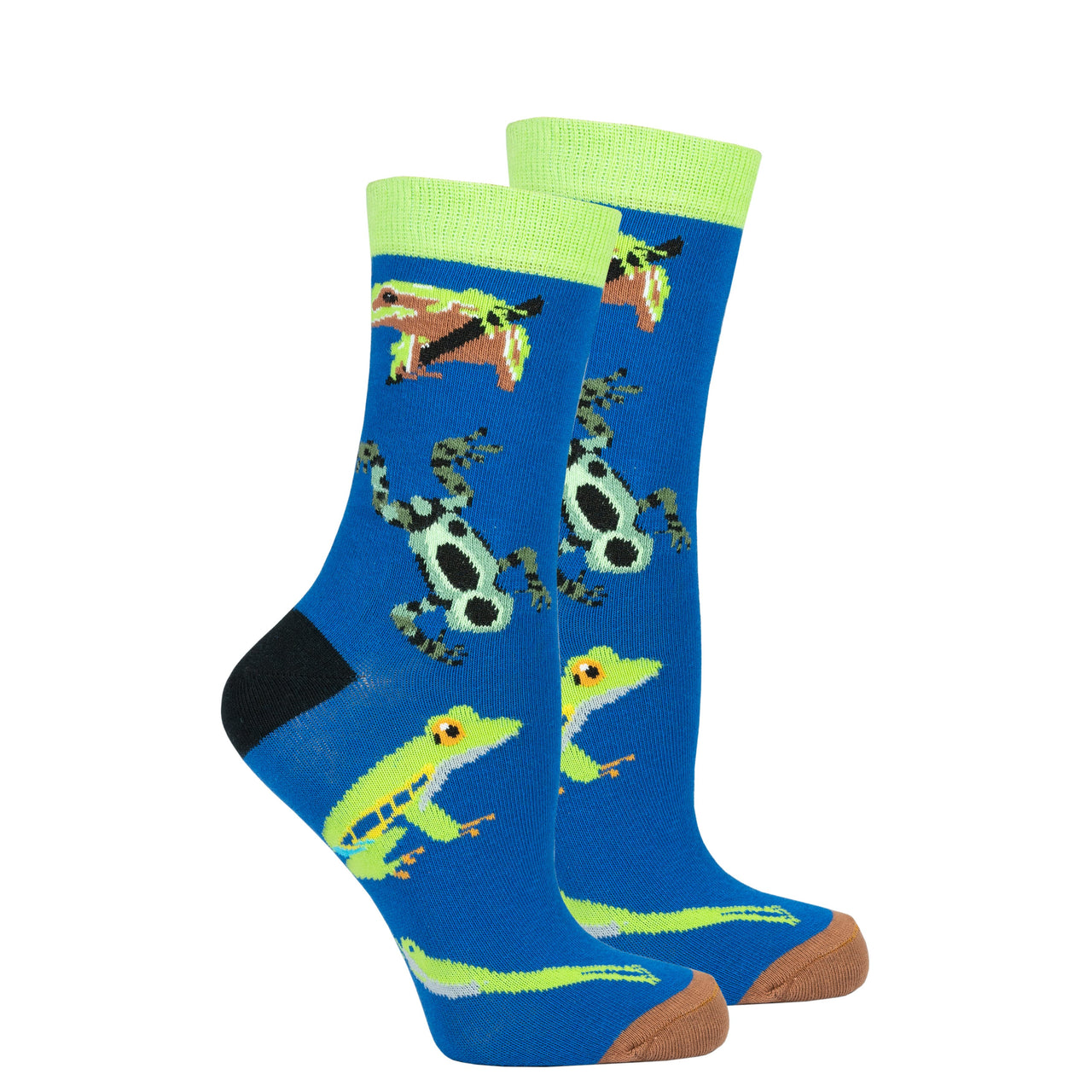 Women's Frog Socks - 1 COLOR -