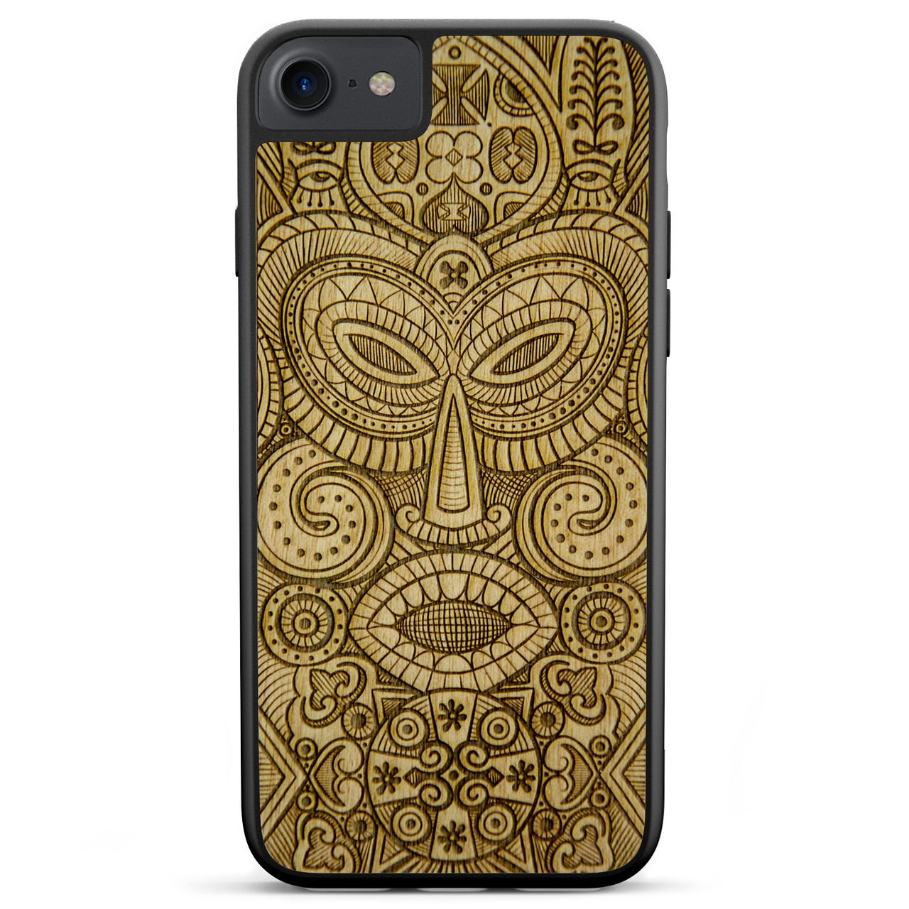 MMORE - Tribal Mask - Wooden phone case - FITS 56 PHONES - FIND YOURS! -