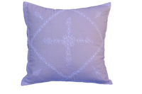 Thumbnail for OMSutra - Hand Embroidered Sequins Decorative Lavender  Throw Pillow - 1 COLOR -