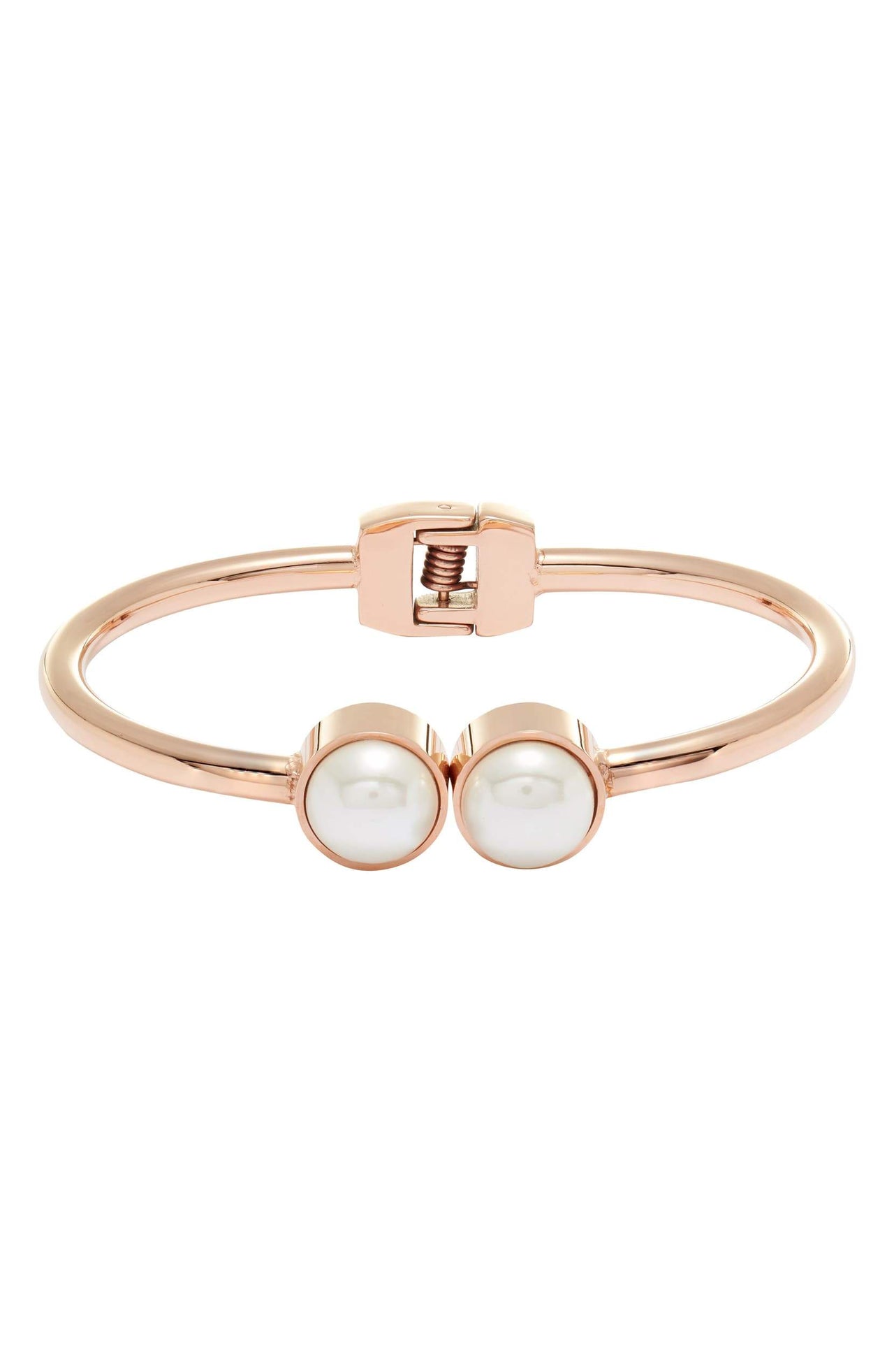 Knotty - Pearl Hinge Bangle -