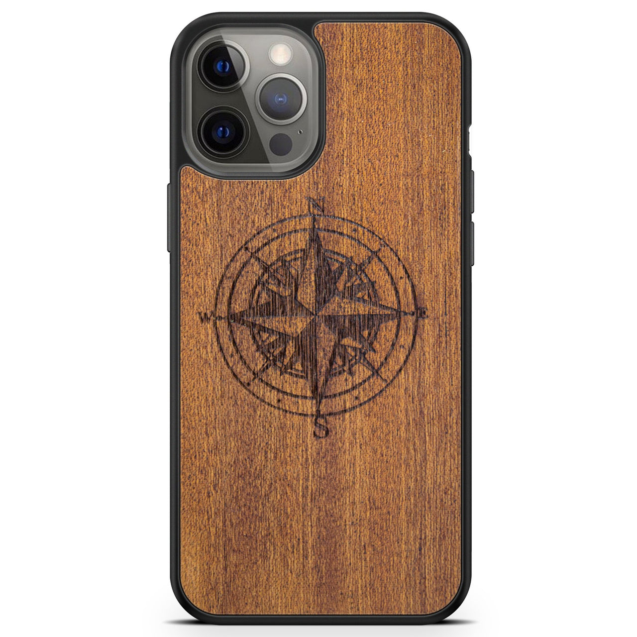 MMORE - Cases - Ziga - Compass on wood phone cases - FIND YOUR MODEL! - 1 COLOR -