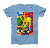 Thumbnail for Henri Matisse the Cat With Red Fishes 1914 Artwork T-Shirt - 6 COLORS -