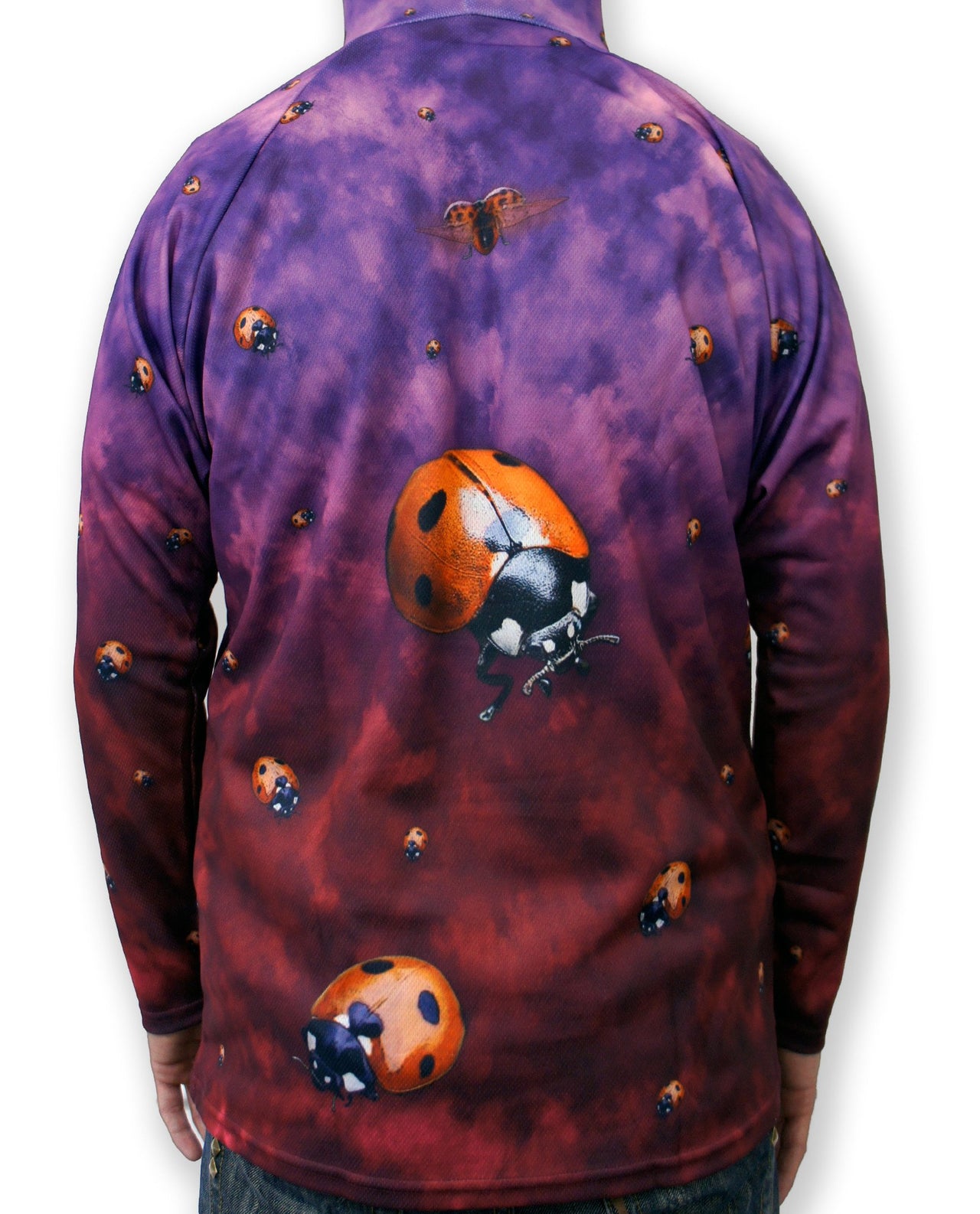 Mouthman - LADYBUG Hoodie Chomp Shirt - ADULT SIZES AVAILABLE! - 9 SIZES -