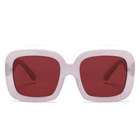 Thumbnail for Clemson | S1089 - Women Retro Trendy Vintage Bold Square Oversize Sunglasses - 3 COLORS -